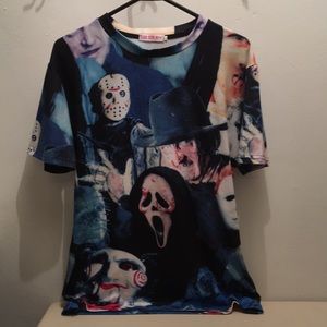 Men’s scary shirt